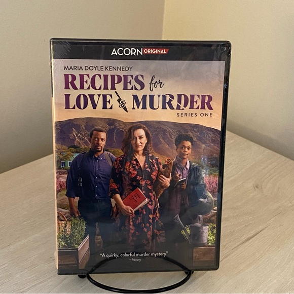 Recipes for Love and Murder: Series 1 (DVD, 2022) Acorn Media British NEW SEALED - Picture 1 of 5